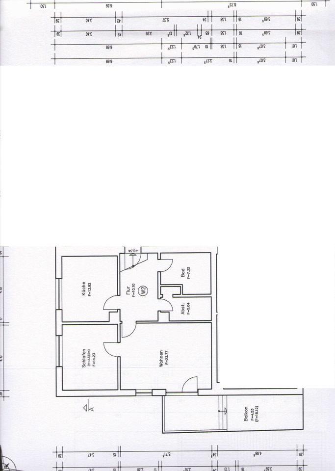 HASTE 85qm 2 Zimmer Einbauküche Balkon