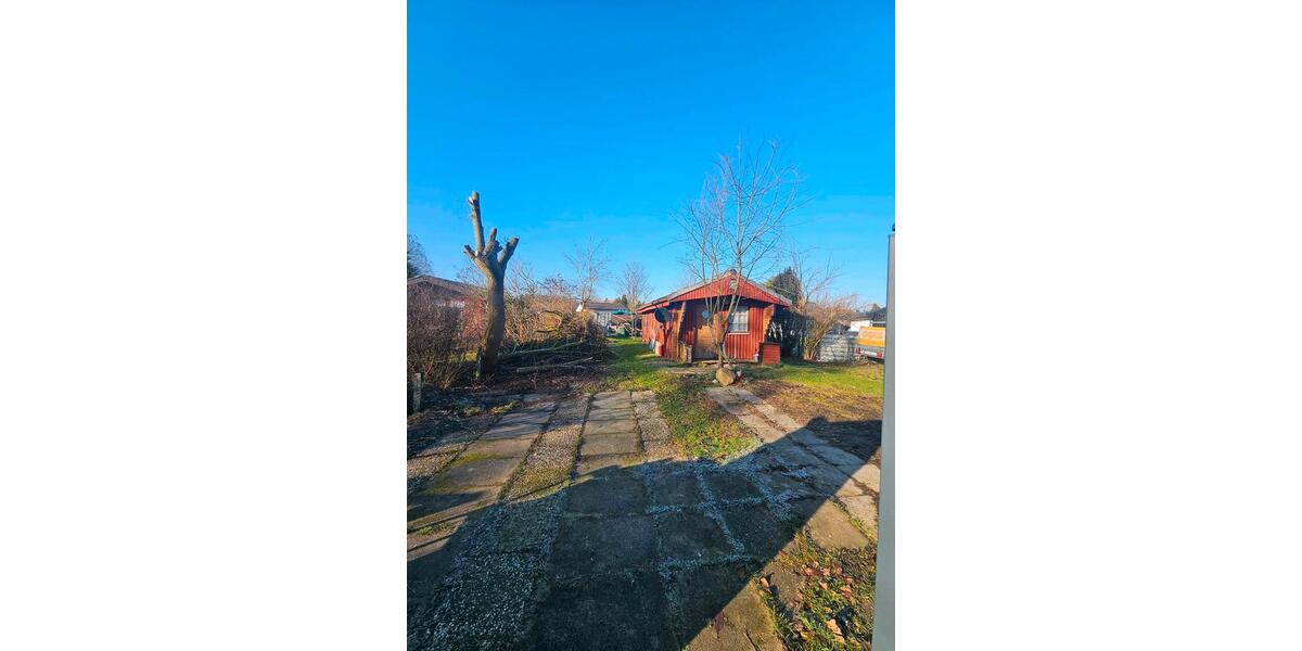 Grundstück mit Häuschen 2 zimmer