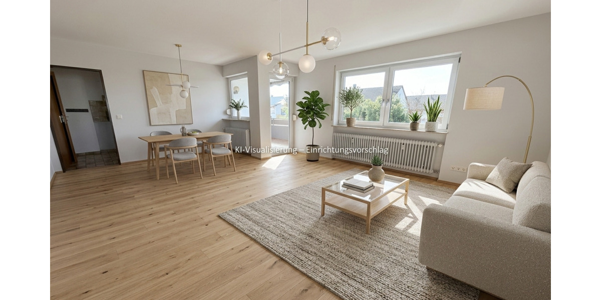 Etagenwohnung Kenzingen - 3 Zimmer, 96 m&sup2;, 310.000&euro; | Angebot:25374485