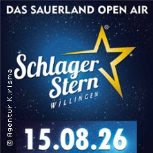 Schlager Stern Willingen 2026 15.08.2026 Sauerland Stern Hotel