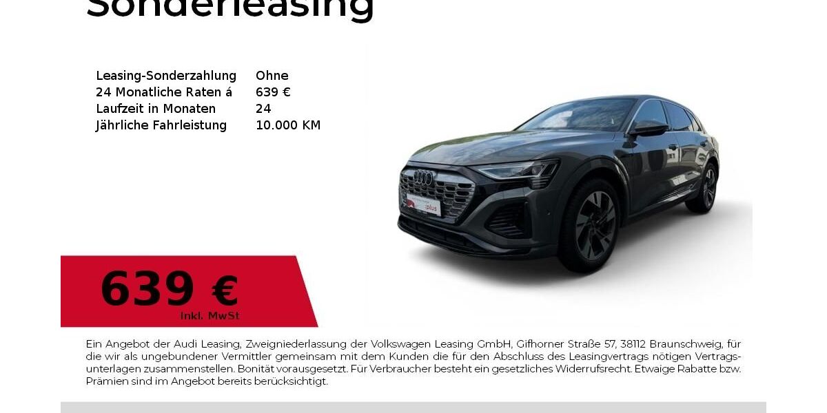 Audi Q8 e-tron 79.221 km 45.890 &euro; Dessau-Roßlau 06844