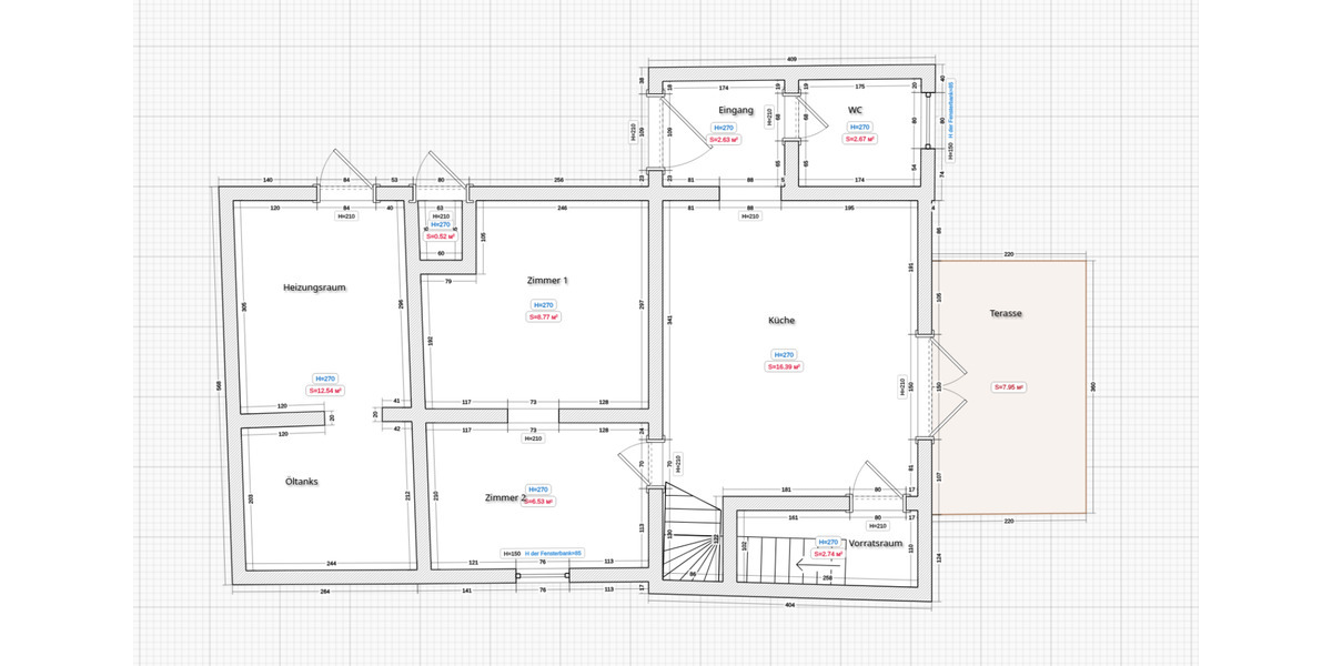 Doppelhaushälfte Ober-Ramstadt Ramstadt - 4 Zimmer, 88 m&sup2;, 1.170&euro; | Angebot:25396386