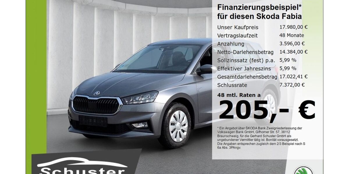 Skoda Fabia 22.146 km 17.979 &euro; Ruhstorf 94099