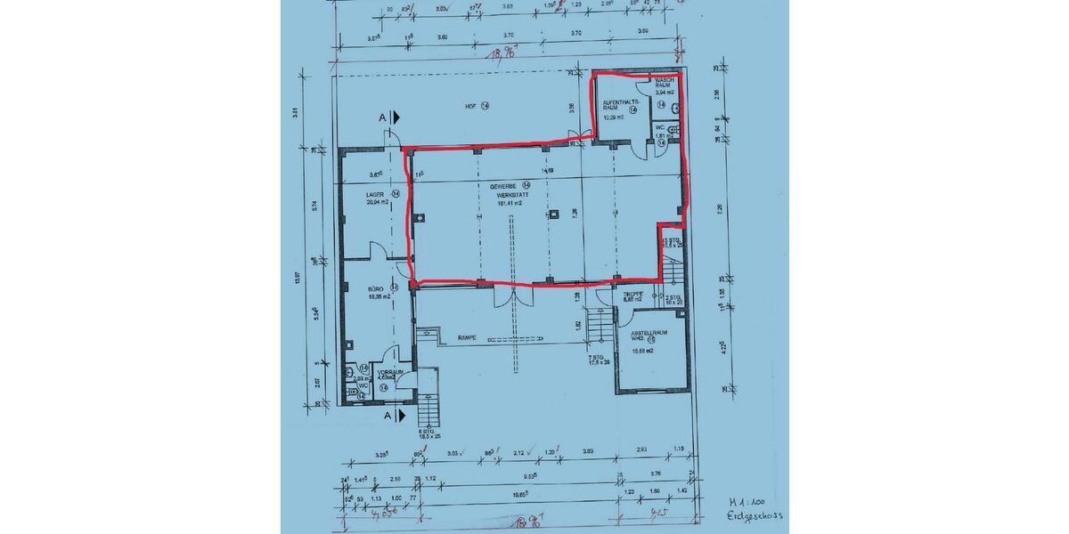 Gewerbeobjekt Darmstadt Bessungen - 1.200&euro; | Angebot:26647279