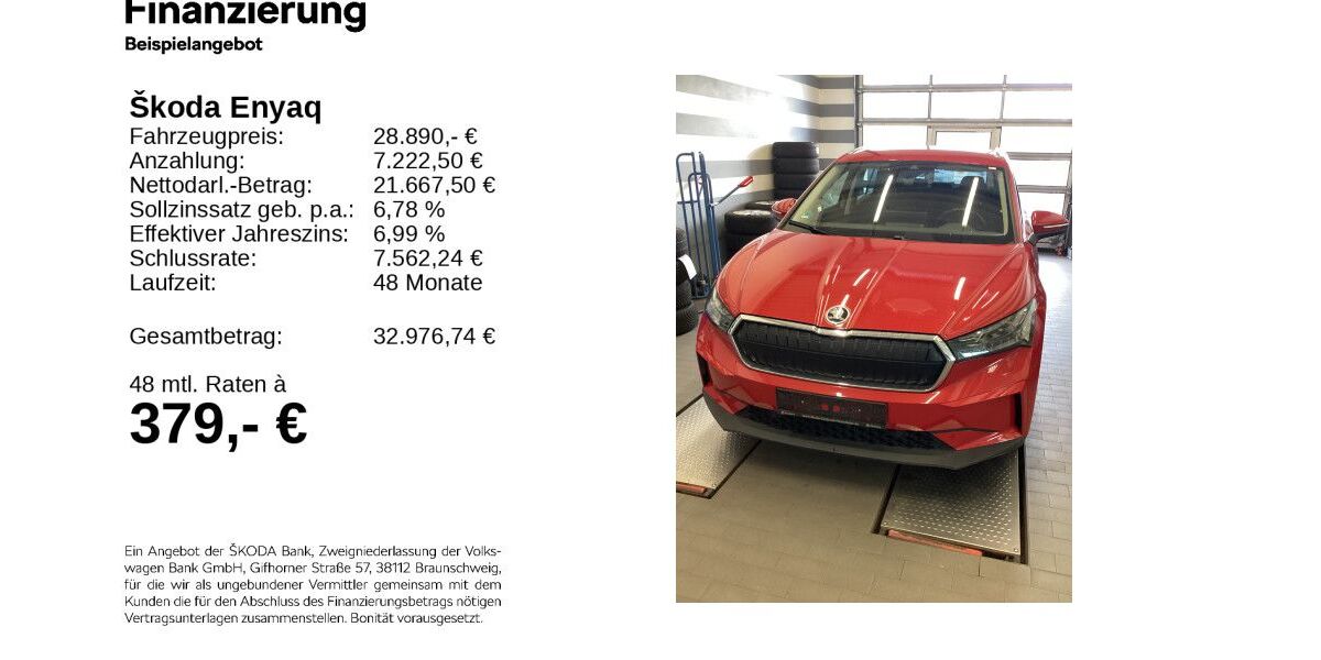 Skoda Enyaq 55.040 km 28.590 &euro; Hildesheim 31137