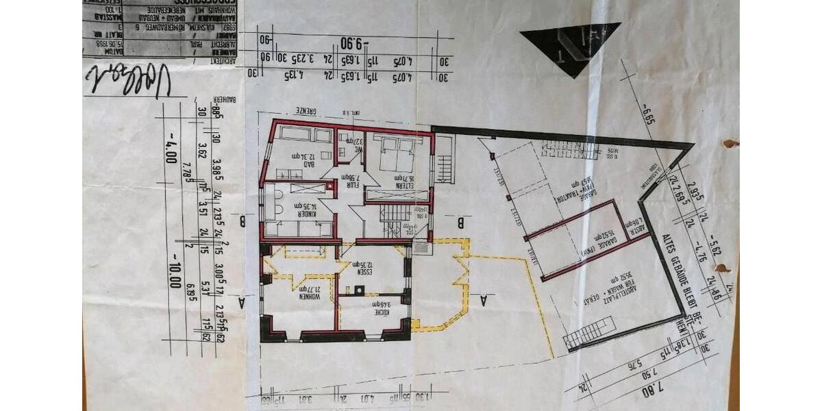 Etagenwohnung Külsheim - 13 Zimmer, 210 m&sup2;, 330.000&euro; | Angebot:17923497