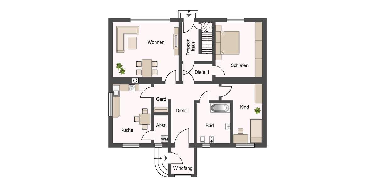 Etagenwohnung Edemissen Wipshausen - 3 Zimmer, 108 m&sup2;, 85.000&euro; | Angebot:23833411