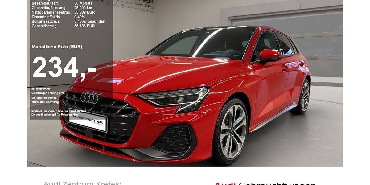 Audi A3 8.425 km 34.998 &euro; Krefeld 47805