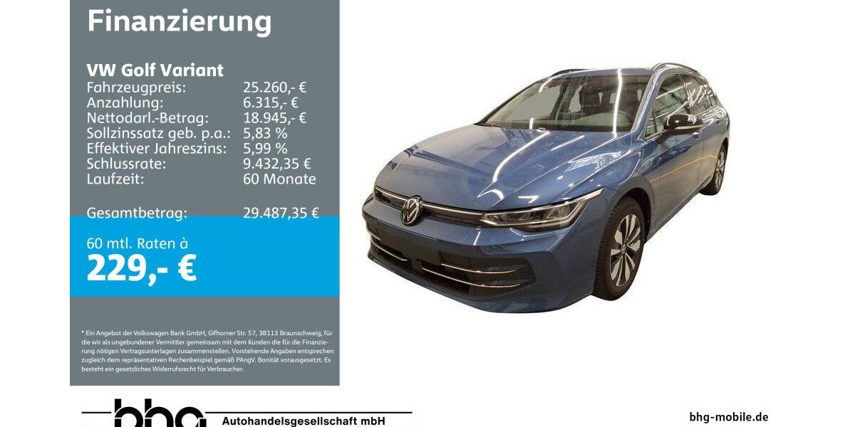 VW Golf 5.226 km 25.260 &euro; Freiburg 79115