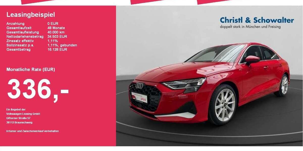 Audi A3 25.998 km 34.503 &euro; Freising 85356