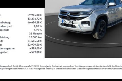 VW Amarok 10.544 km 53.999 € Leinefelde-Worbis/DE 37327