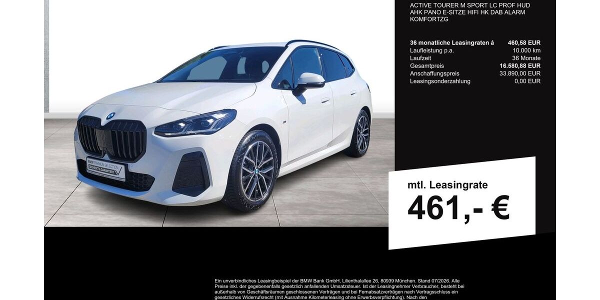 BMW 220 Active Tourer 25.333 km 33.890 &euro; Dillenburg 35684