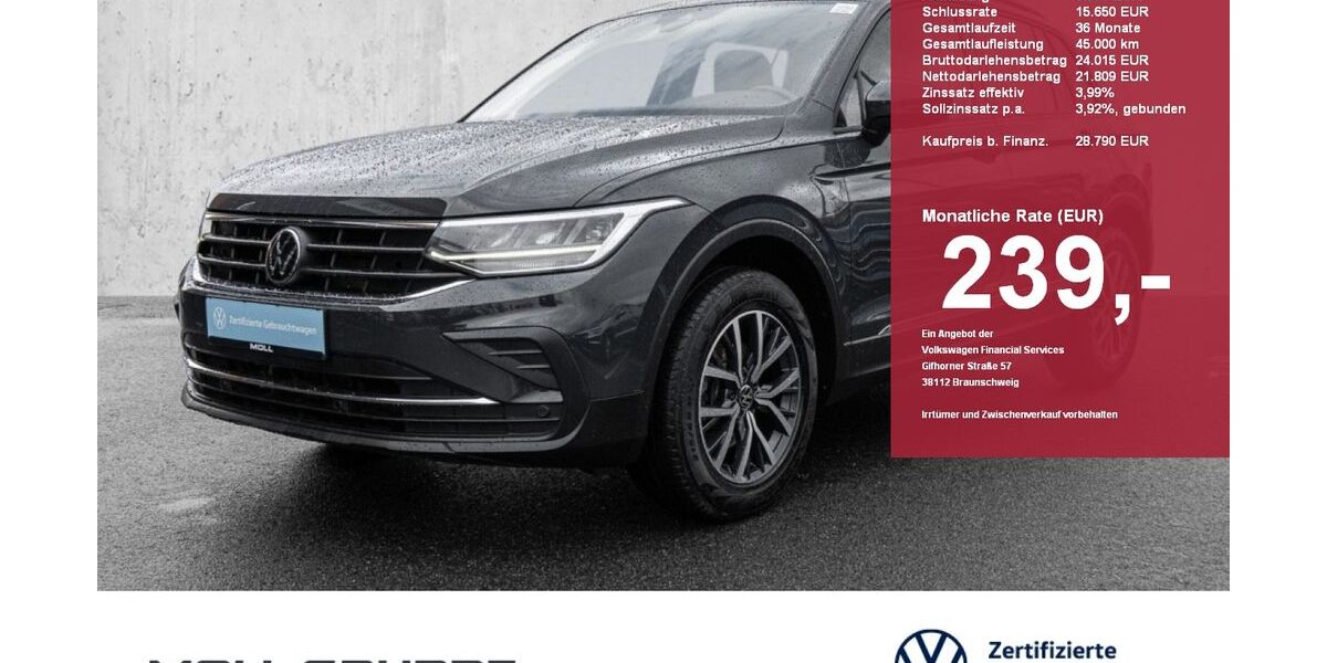 VW Tiguan 77.875 km 28.790 &euro; Düsseldorf 40474
