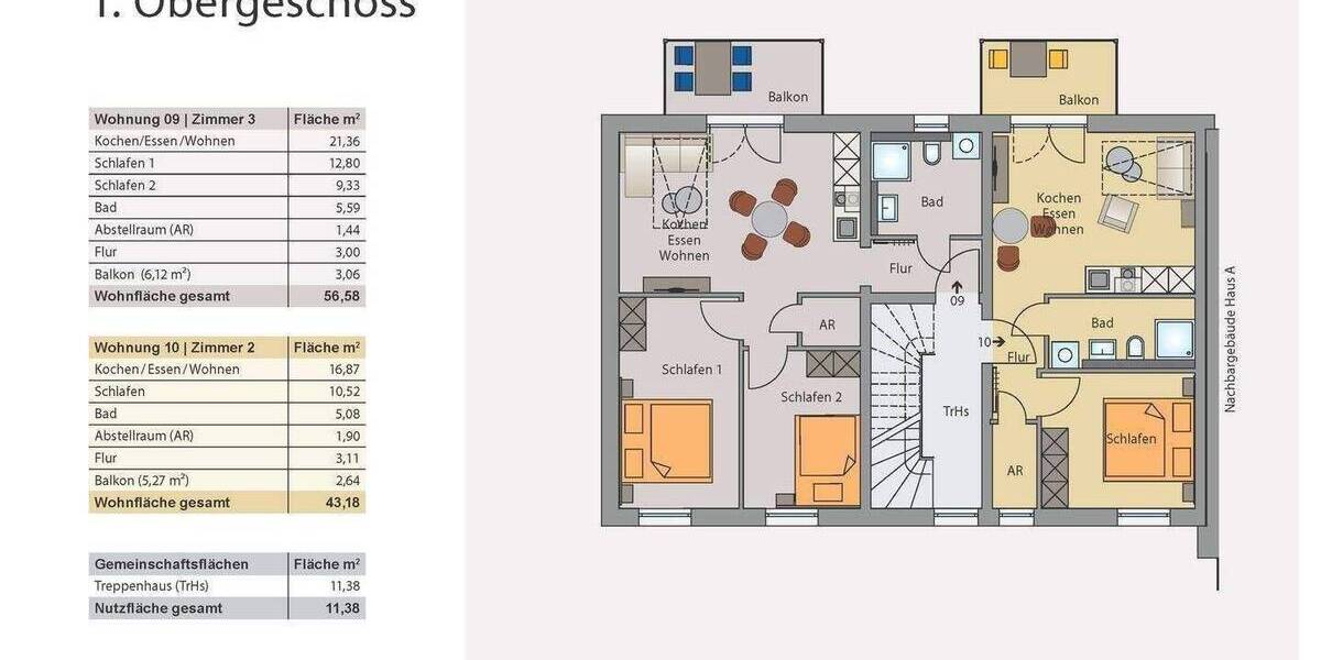 Etagenwohnung Pleinfeld Ramsberg - 2 Zimmer, 253.000&euro; | Angebot:26788111
