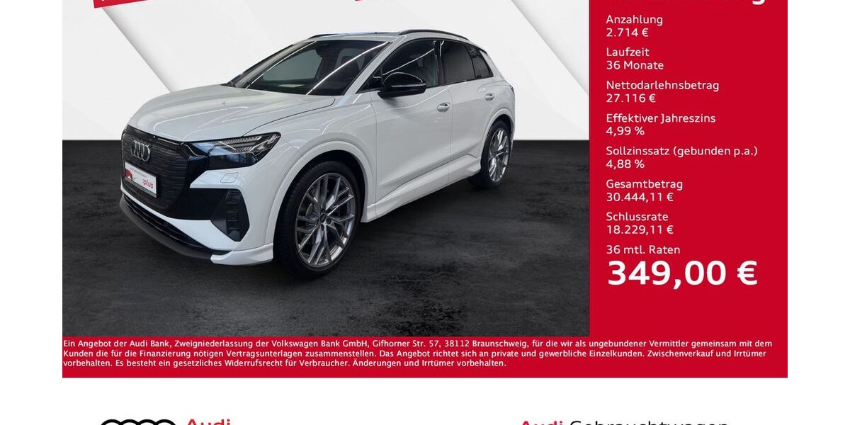 Audi Q4 e-tron 112.690 km 29.830 &euro; Giessen 35394