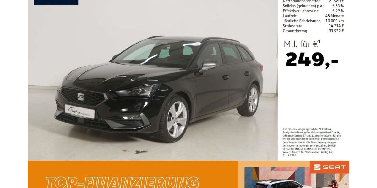 Seat Leon 25.418 km 27.480 &euro; Amberg 92224