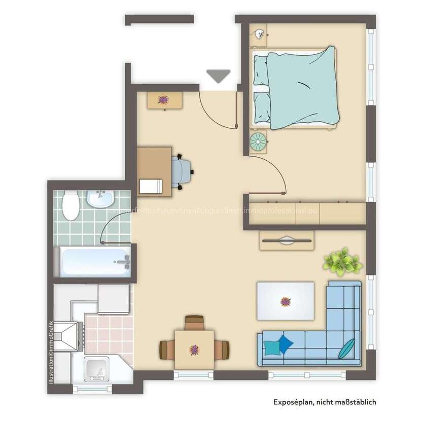 Wohnung zum Kaufen in Pforzheim 139.000 € 47.64 m²