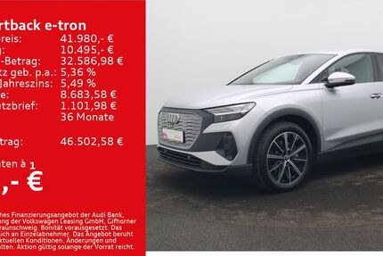Audi Q4 e-tron 8.500 km 41.280 &euro; Würzburg 97076