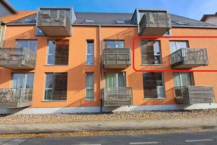 50 m bis zur Müritz! - wertig ausgestattete 2-Raumwohnung mit Müritzblick, Südbalkon und Innenhofstellplatz 2 zimmer