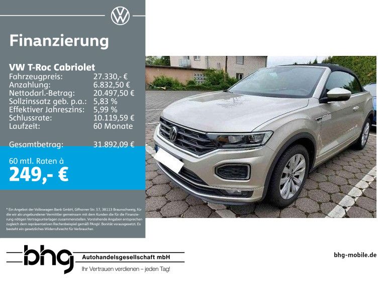 VW T-Roc 35.291 km 27.330 &euro; Ettlingen 76275