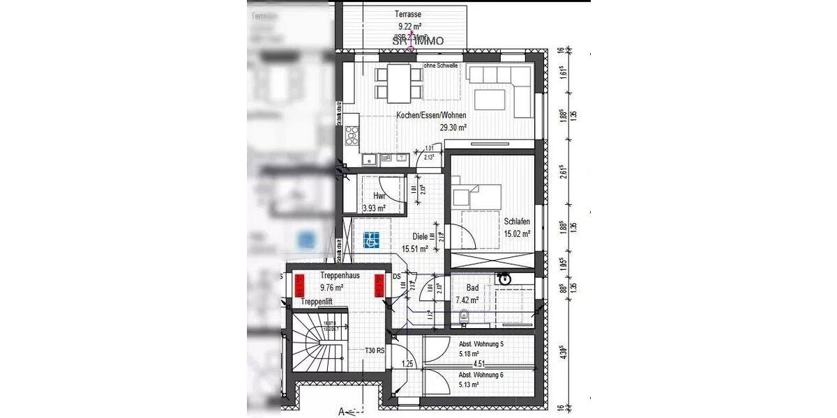 Etagenwohnung Mettendorf - 2 Zimmer, 73 m&sup2;, 543&euro; | Angebot:24892962