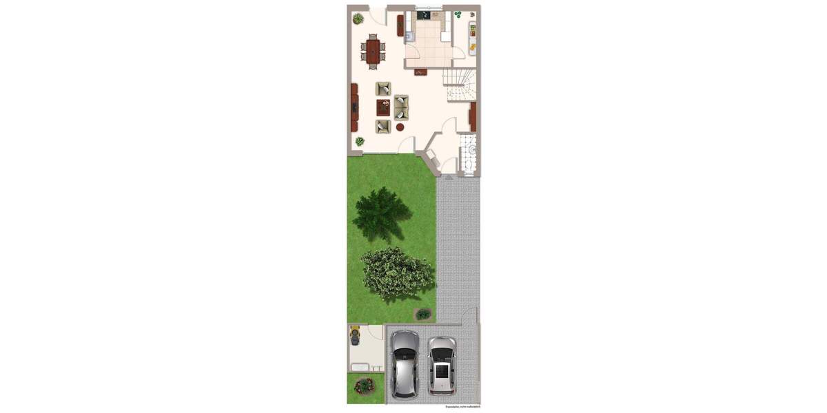 Reihenmittelhaus Paderborn Schloß Neuhaus - 4 Zimmer, 106 m&sup2;, 299.000&euro; | Angebot:25744189
