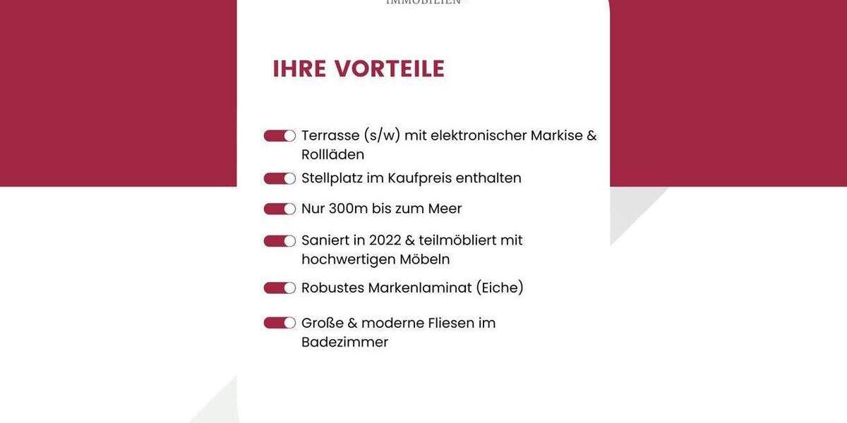 Etagenwohnung Scharbeutz - 2 Zimmer, 66 m&sup2;, 439.000&euro; | Angebot:25389853