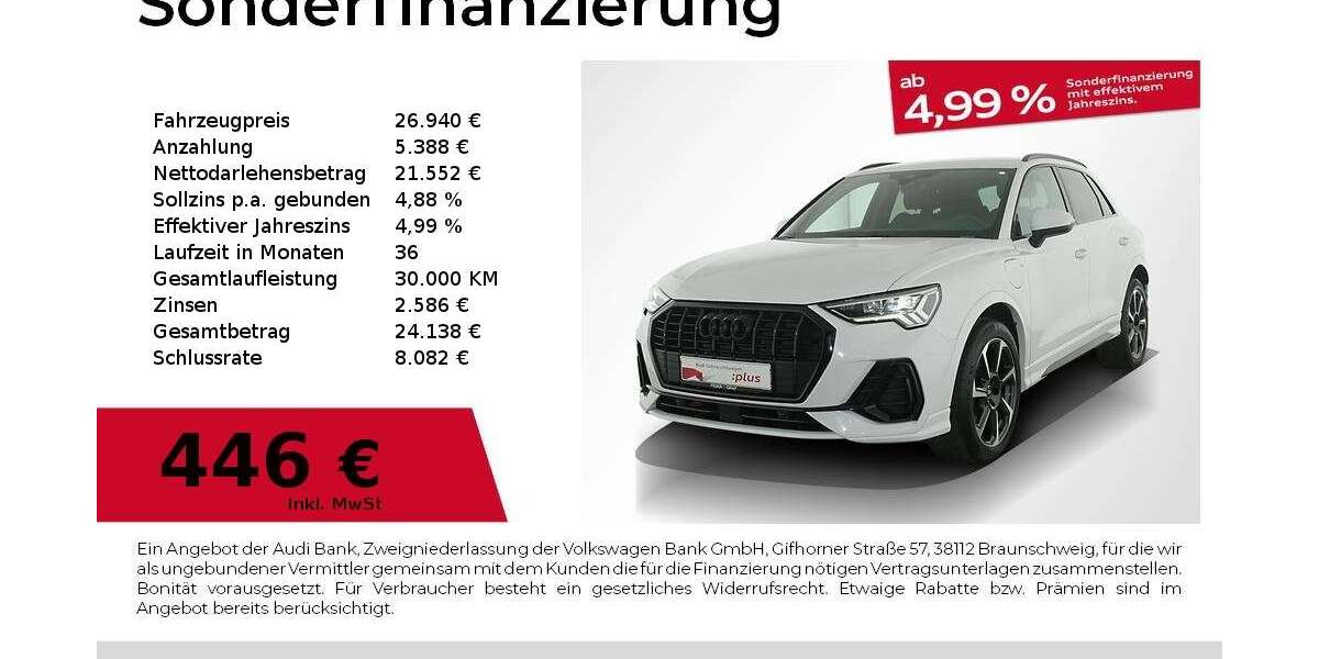 Audi Q3 81.500 km 26.940 &euro; Nürnberg 90441