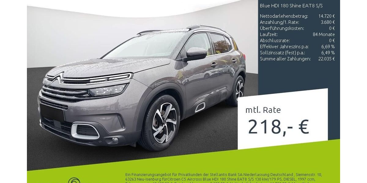 Citroen C5 Aircross 74.211 km 18.400 &euro; Bocholt 46395