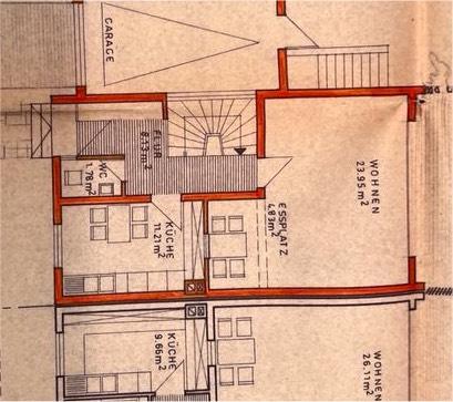 Reihenhaus Wiesbaden Bierstadt - 4 Zimmer, 99 m&sup2;, 1.780&euro; | Angebot:24476734