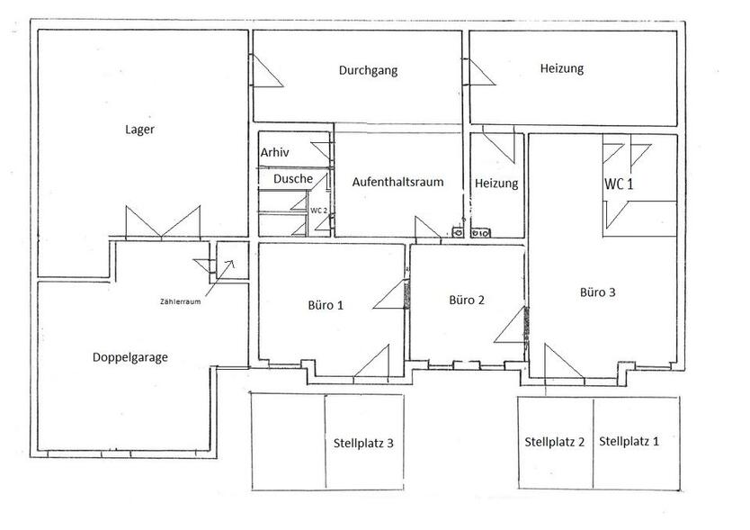 VB3918a Barrierefreie und teilbare Büro- oder Praxisräume mit Lager Bad Abbach zimmer