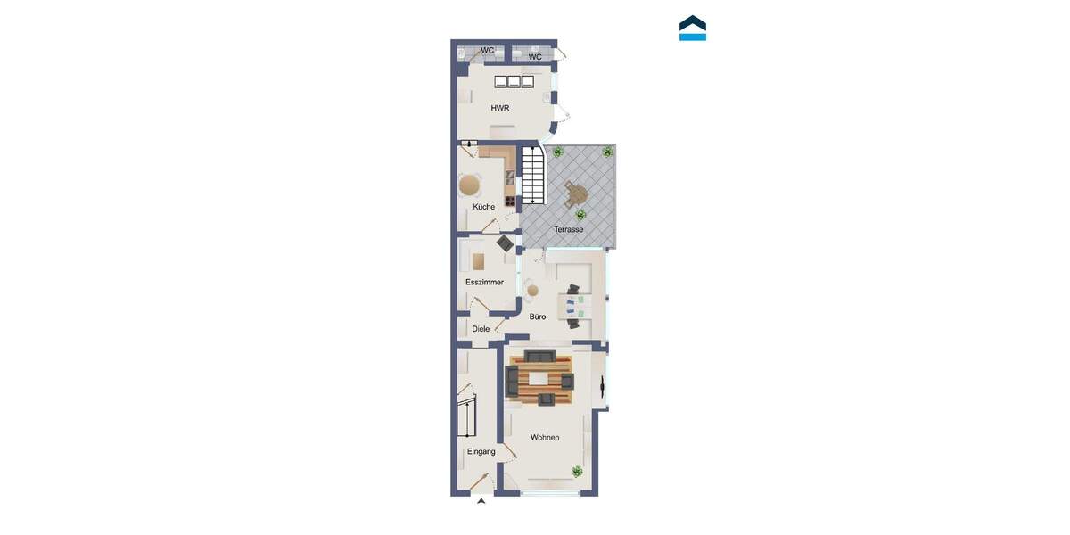 Einfamilienhaus Kerken Aldekerk - 7 Zimmer, 195 m&sup2;, 495.000&euro; | Angebot:23047702