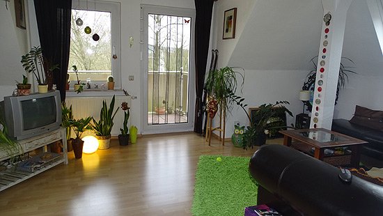 HEF-Kurpark, 2 ZKB im DG + Balkon - Dachgeschoßwohnung Bad Hersfeld | Angebot:27027276