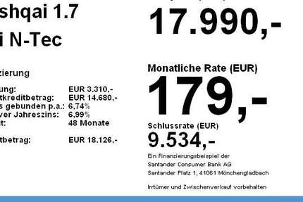 Nissan Qashqai 124.150 km 17.990 &euro; Kaufbeuren 87600