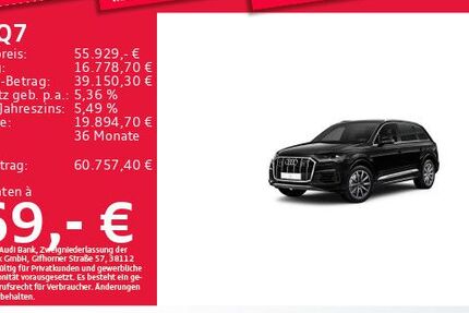 Audi Q7 58.971 km 55.134 &euro; Eching 85386
