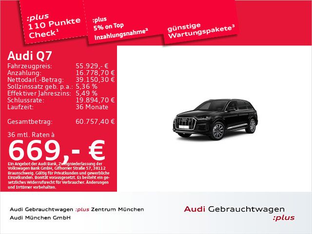 Audi Q7 58.971 km 55.134 &euro; Eching 85386