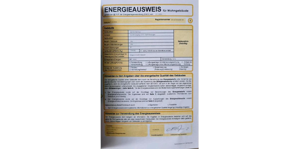 Etagenwohnung Ellwangen (Jagst) - 3 Zimmer, 72 m&sup2;, 230.000&euro; | Angebot:26762924