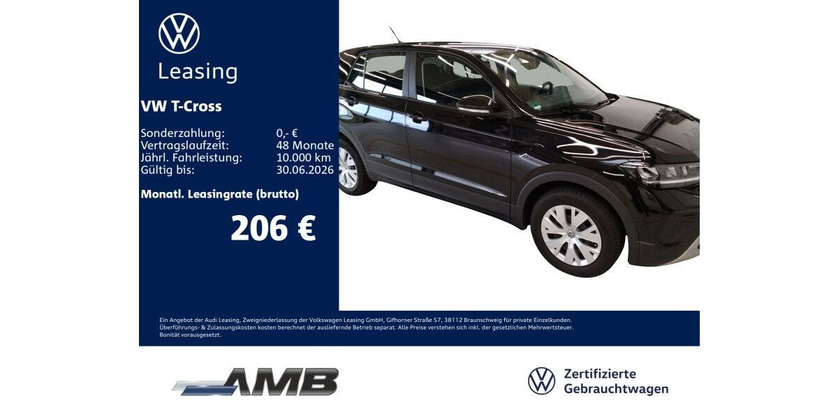 VW T-Cross 10.210 km 19.220 &euro; Borna 04552