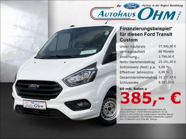 Ford Transit Custom 73.000 km 27.990 € Rendsburg 24768
