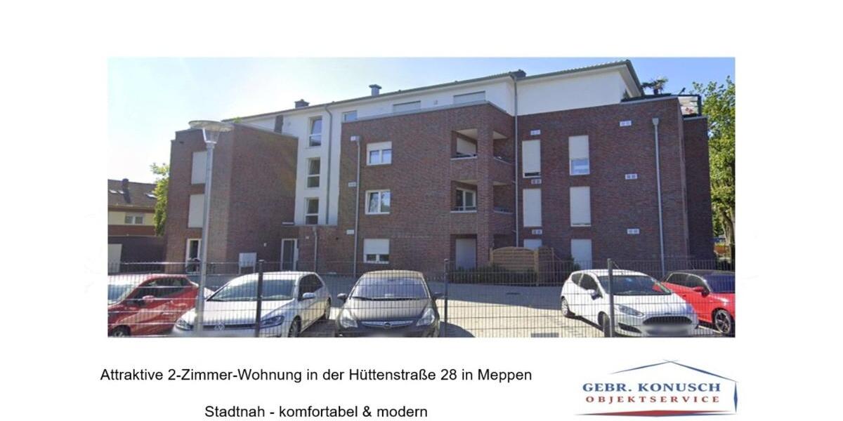 2-Zimmer-Wohnung in Meppen - Stadtnah–komfortabel & modern 2 zimmer