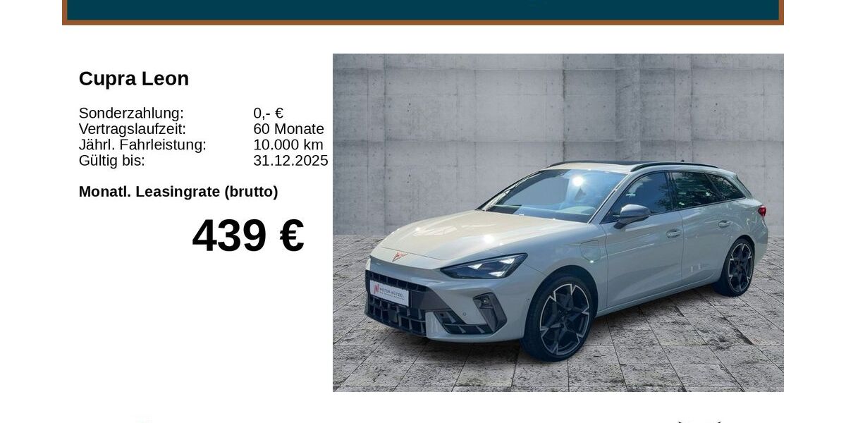 Cupra Leon 13.800 km 42.190 &euro; Bayreuth 95448