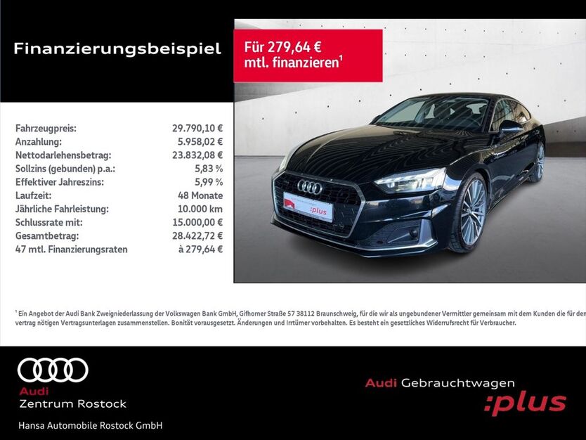Audi A5 112.111 km 29.790 € Rostock 18059