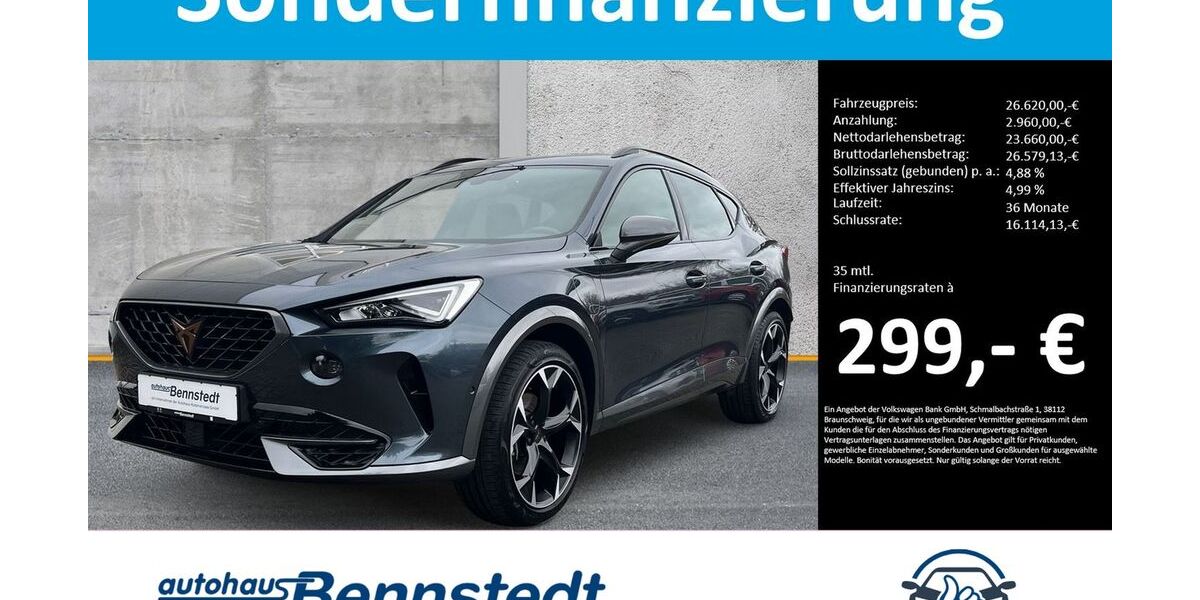 Cupra Formentor 38.291 km 26.620 &euro; Salzatal OT Bennstedt 06198