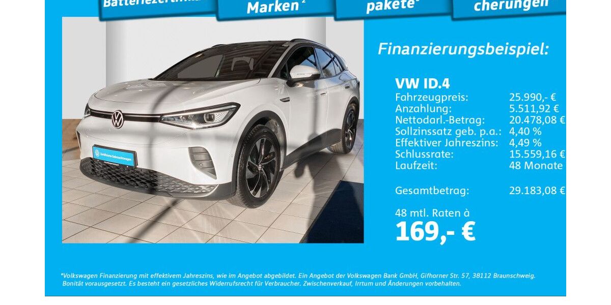 VW ID.4 47.431 km 25.990 &euro; Glinde 21509