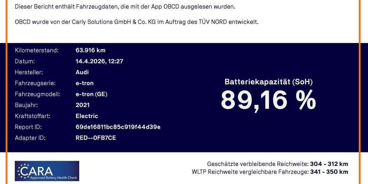 Audi e-tron 63.931 km 23.881 &euro; Lübeck 23560