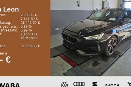 Cupra Leon 26.200 km 28.590 &euro; Gersthofen 86368