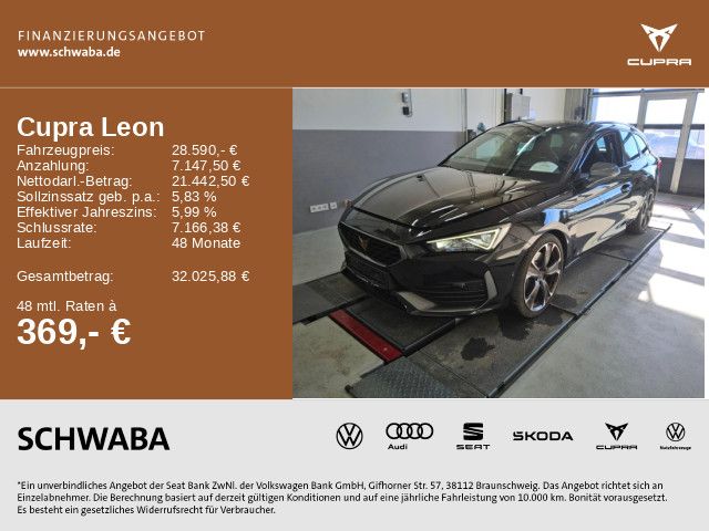Cupra Leon 26.200 km 28.590 &euro; Gersthofen 86368