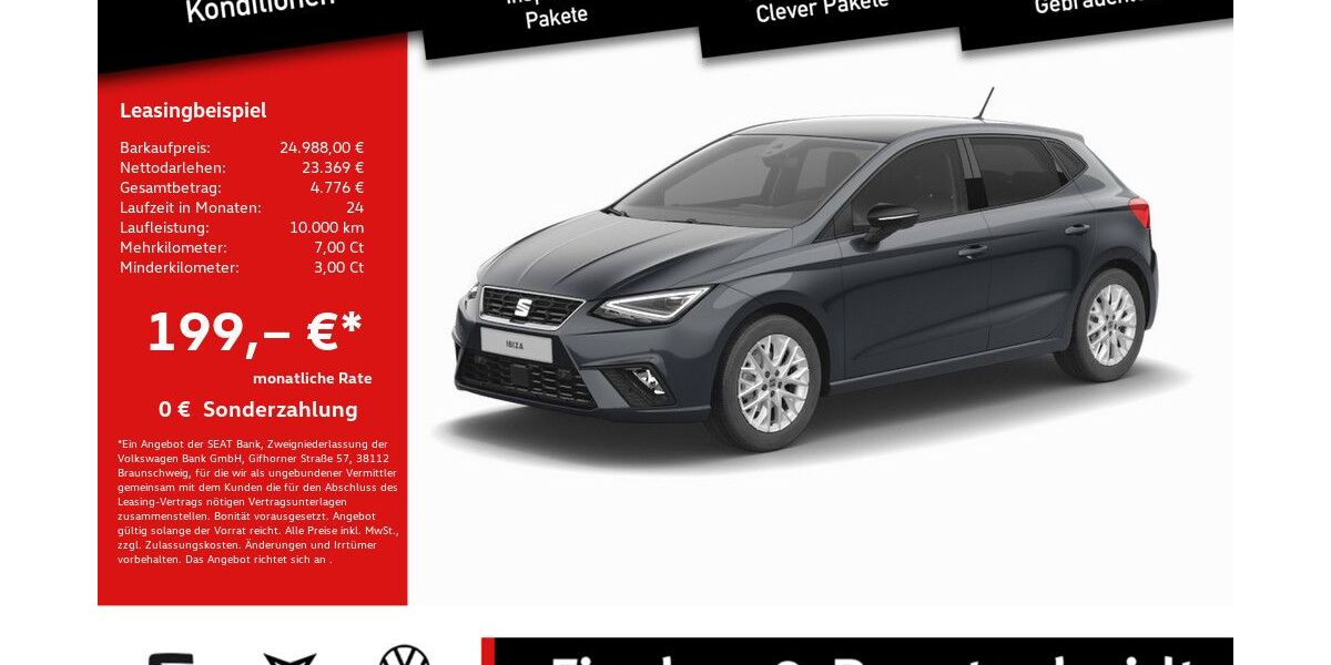 Seat Ibiza 22.499 km 24.988 &euro; Lohmar 53797