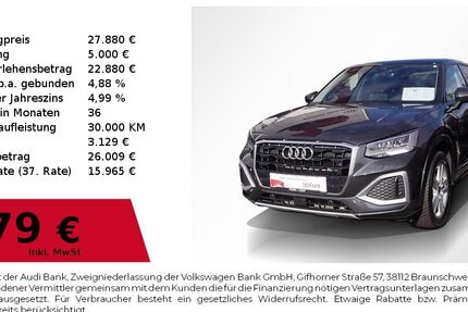 Audi Q2 18.990 km 27.880 € Lauf an der Pegnitz 91207