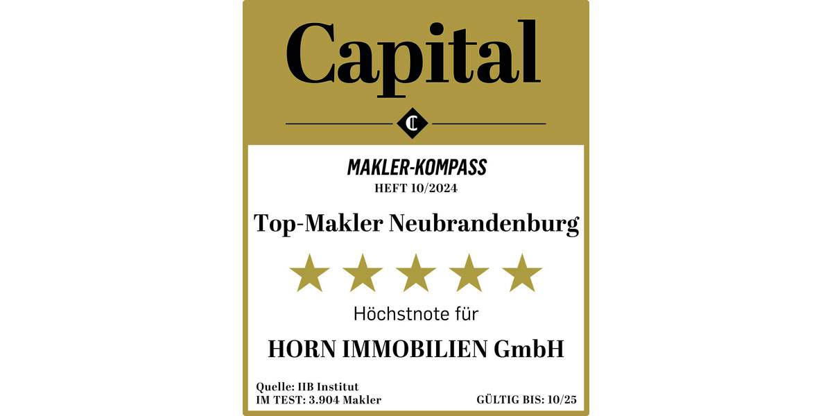 HORN IMMOBILIEN++ Neubrandenburg, helle 3-Raum Eigentumswohnung mit Balkon, Stellplatz und Einbauküche - Etagenwohnung Neubrandenburg | Angebot:26085782